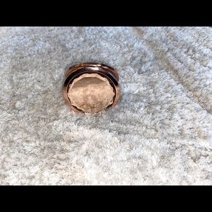 Rose gold “K” Monogram Compact Mirror